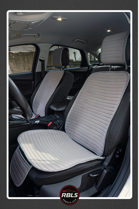 Velur Cepli &Terletmez Oto Koltuk Minder Seti-Koltuk Koruma Kılıfı-Ön ve Arka Koltuk Tam Set (Kopya) (Kopya)