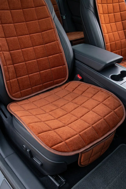 Premium Ortopedik Oto Koltuk Minder Seti-Koltuk Koruma Kılıfı-Ön ve Arka Tam Set