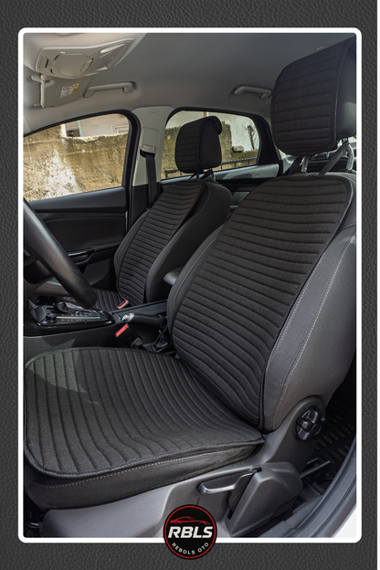 Keten Cepli &Terletmez Oto Koltuk Minder Seti -Koltuk Koruma Kılıfı-Ön ve Arka Koltuk Tam Set