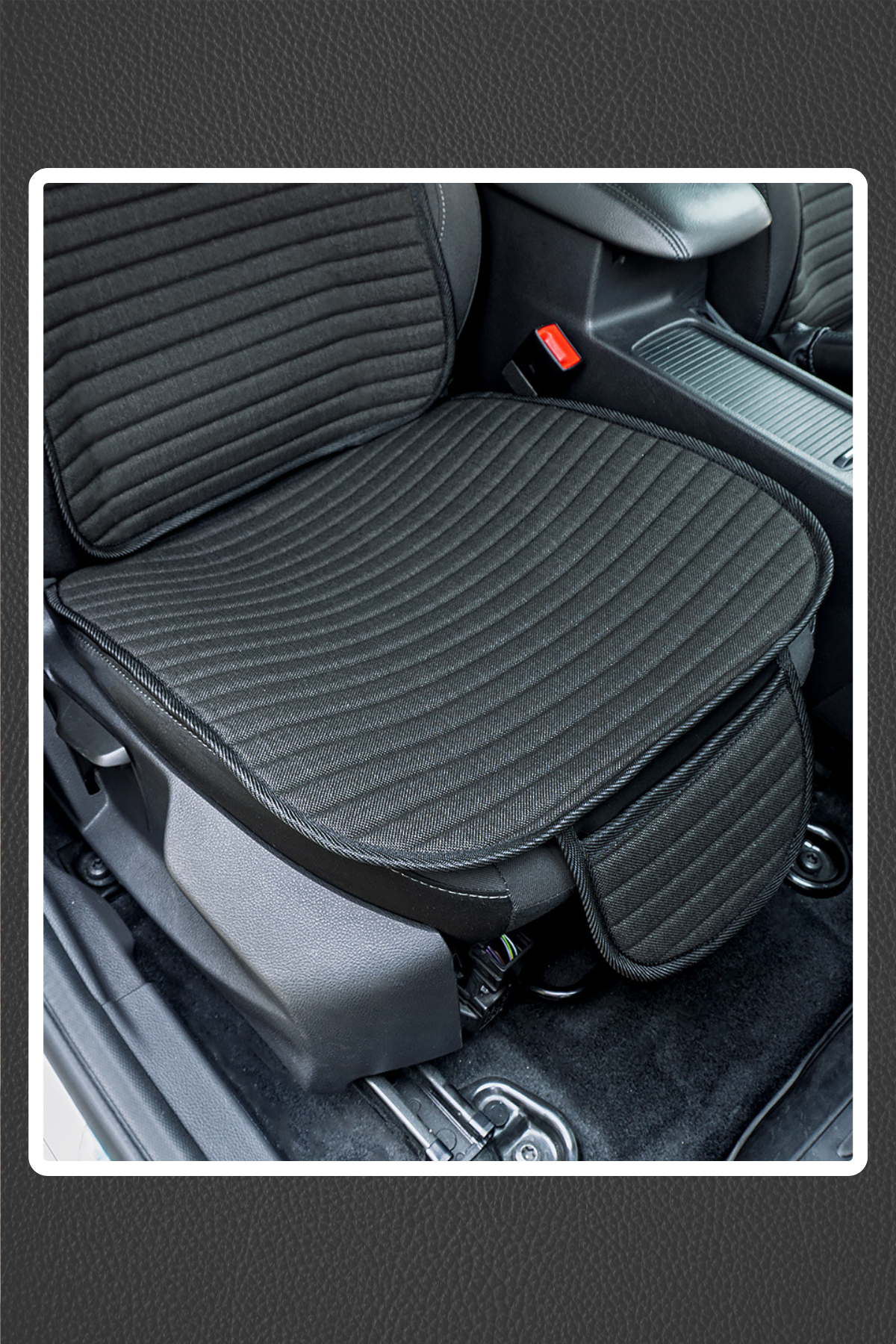 Keten Cepli &Terletmez Oto Koltuk Minder Seti -Koltuk Koruma Kılıfı-Ön ve Arka Koltuk Tam Set