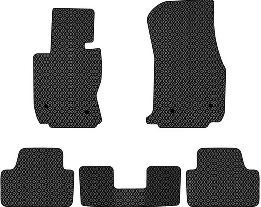 BMW 4 Serisi F32 2013-2020 Uyumlu Araca Özel Eva Oto Paspas Takımı