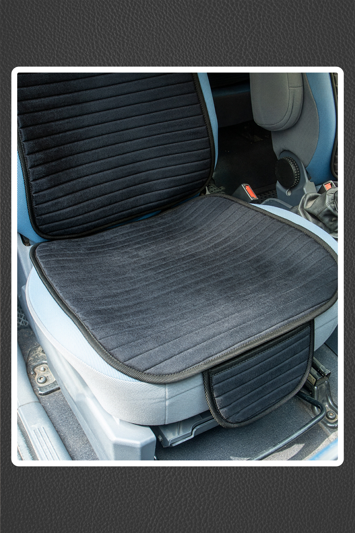 Velur Cepli &Terletmez Oto Koltuk Minder Seti-Koltuk Koruma Kılıfı-Ön ve Arka Koltuk Tam Set