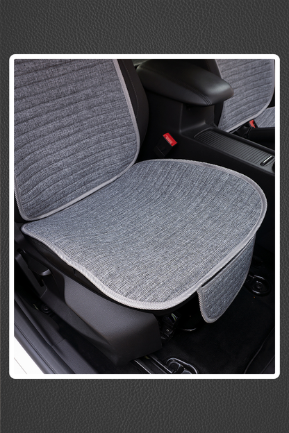 Keten Cepli &Terletmez Oto Koltuk Minder Seti -Koltuk Koruma Kılıfı-Ön ve Arka Koltuk Tam Set (Kopya)