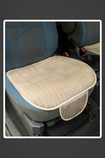 Velur Cepli &Terletmez Oto Koltuk Minder Seti-Koltuk Koruma Kılıfı 3'lü Set