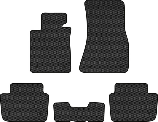 BMW 5 Serisi G30 2017-2023 Uyumlu Araca Özel Eva Oto Paspas Takımı