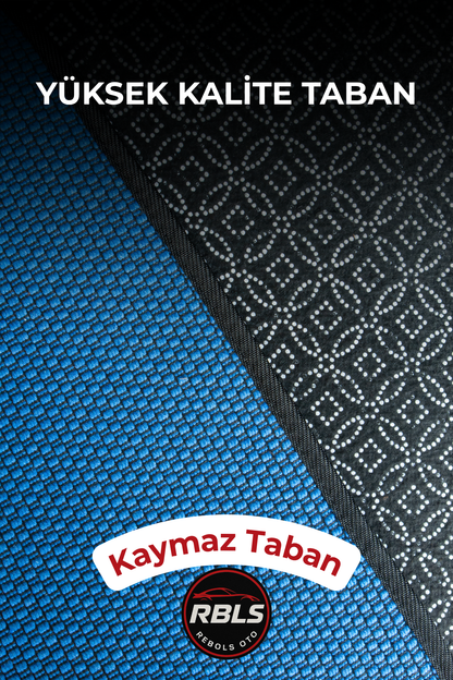 KİLİM DOKUMA TERLETMEZ %100 PAMUK OTO KOLTUK MİNDER SETİ 5'Lİ