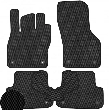 Audi A3 2013-2020 Uyumlu Araca Özel Eva Oto Paspas Takımı