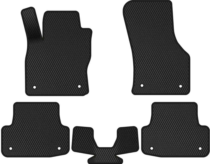 Audi A3 2021+ Uyumlu Araca Özel Eva Oto Paspas Takımı