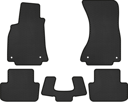 Audi A4 2008-2015 Uyumlu Araca Özel Eva Oto Paspas Takımı