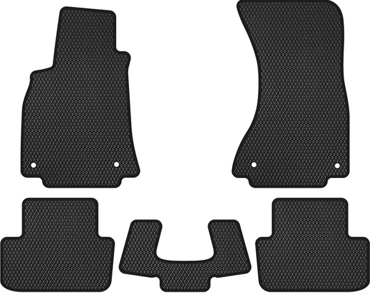 Audi A4 2008-2015 Uyumlu Araca Özel Eva Oto Paspas Takımı