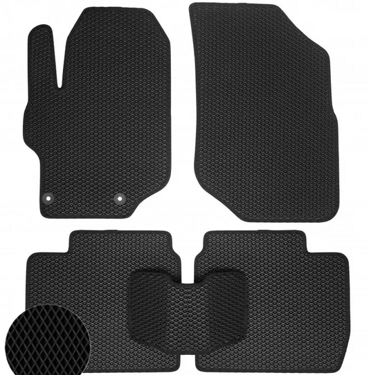 Citroen C-Elysee 2012-2020 Uyumlu Araca Özel Eva Oto Paspas Takımı