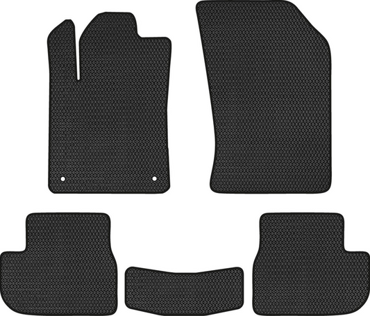 Citroen C3 2010-2016 Uyumlu Araca Özel Eva Oto Paspas Takımı