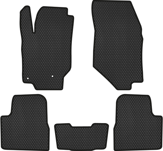 Citroen C4 2021+ Uyumlu Araca Özel Eva Oto Paspas Takımı