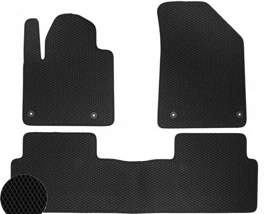 Citroen C5 Aircross 2019+ Uyumlu Araca Özel Eva Oto Paspas Takımı