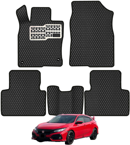 Honda Civic FK7 2017-2020 Uyumlu Araca Özel Eva Oto Paspas Takımı