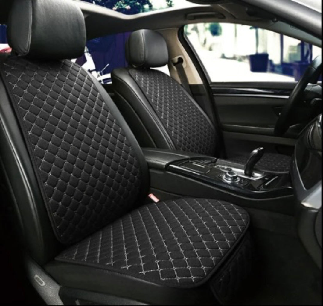 Tay Tüyü Cepli & Terletmez Oto Koltuk Minder Seti - Koltuk Koruma Kılıfı (ÖN-ARKA TAM SET)