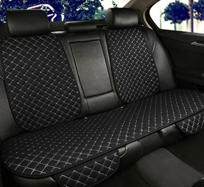 Tay Tüyü Cepli & Terletmez Oto Koltuk Minder Seti - Koltuk Koruma Kılıfı (ÖN-ARKA TAM SET)