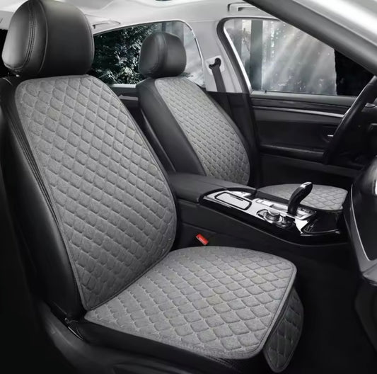 Tay Tüyü Cepli & Terletmez Oto Koltuk Minder Seti - Koltuk Koruma Kılıfı (ÖN-ARKA TAM SET)