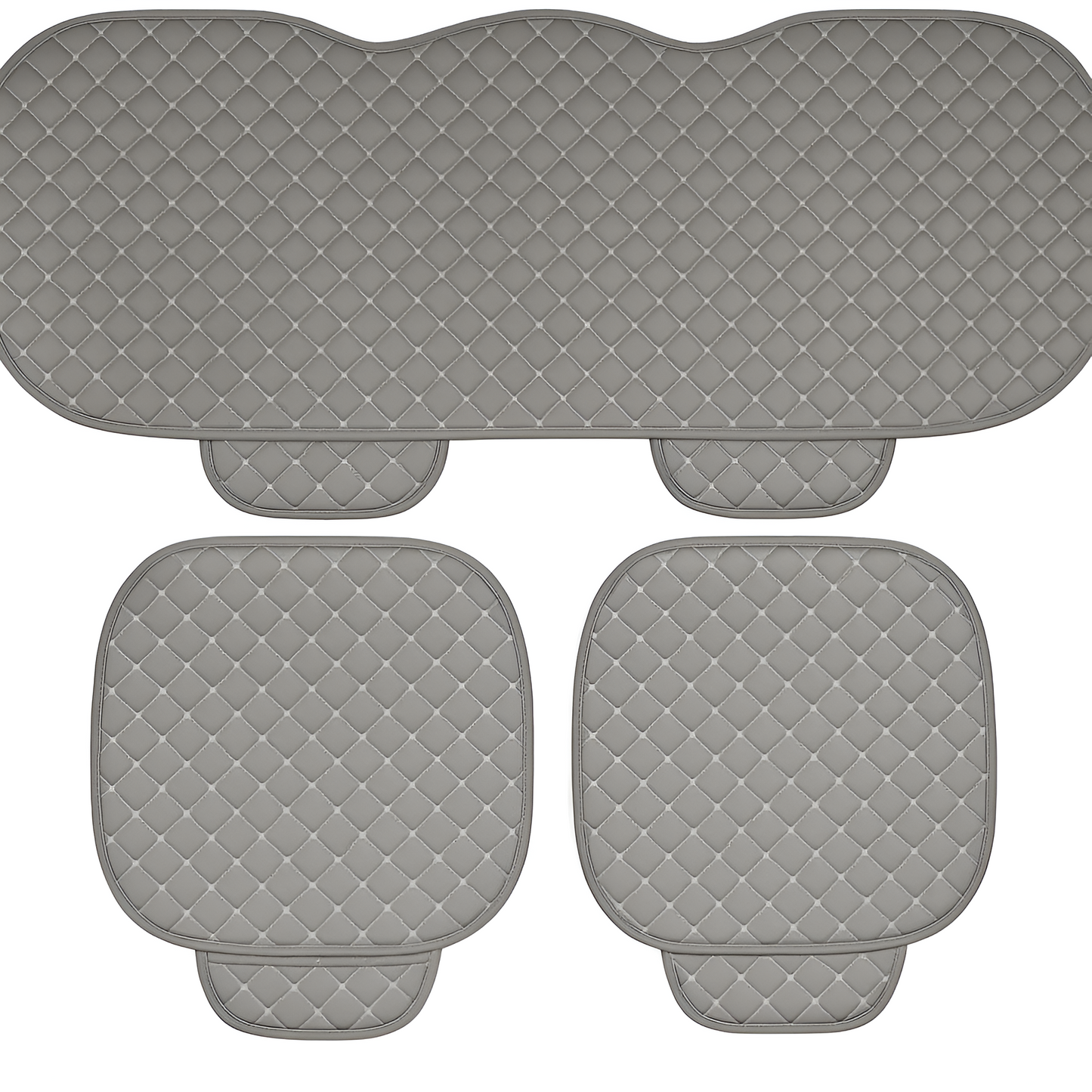 Tay Tüyü Cepli & Terletmez Oto Koltuk Minder Seti - Koltuk Koruma Kılıfı 3'Lü Set