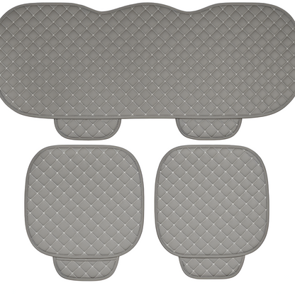 Tay Tüyü Cepli & Terletmez Oto Koltuk Minder Seti - Koltuk Koruma Kılıfı 3'Lü Set