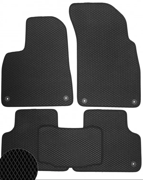 Audi Q7 2016+ Uyumlu Araca Özel Eva Oto Paspas Takımı