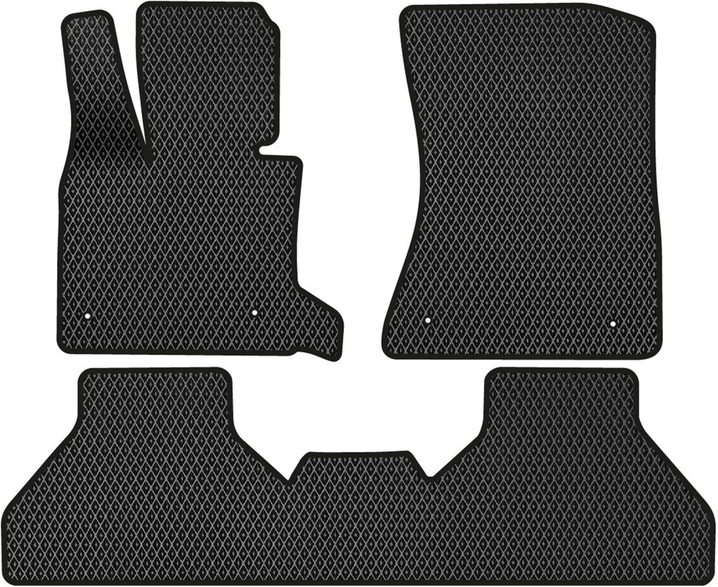 BMW X5 E70 2007-2013 Uyumlu Araca Özel Eva Oto Paspas Takımı