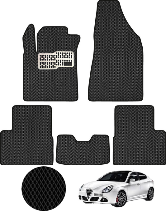 Alfa Romeo Giulietta 2010-2021 Uyumlu Araca Özel Eva Oto Paspas Takımı (Kopya) (Kopya)