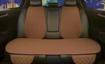 Tay Tüyü Cepli & Terletmez Oto Koltuk Minder Seti - Koltuk Koruma Kılıfı (ÖN-ARKA TAM SET)